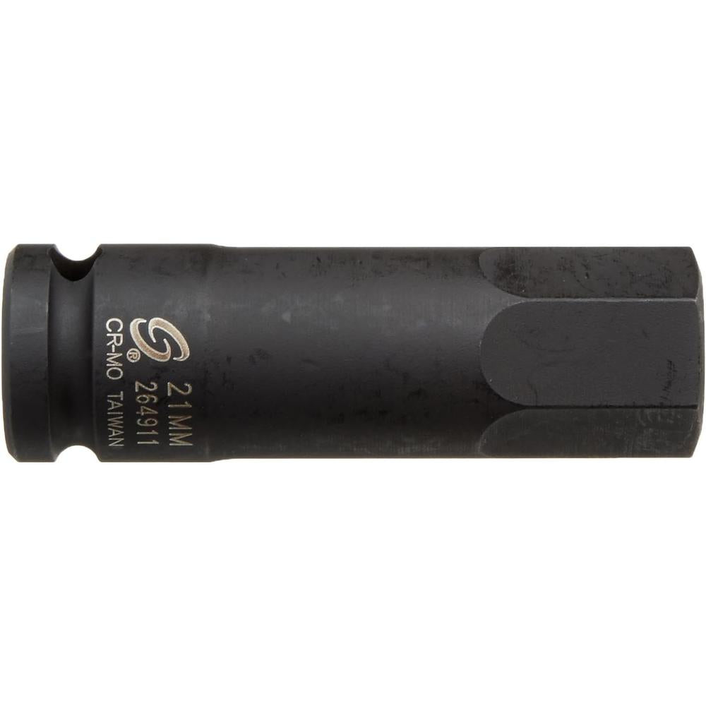 Sunex Tools 264911 1/2" Dr. 21mm Hex Impact Socket