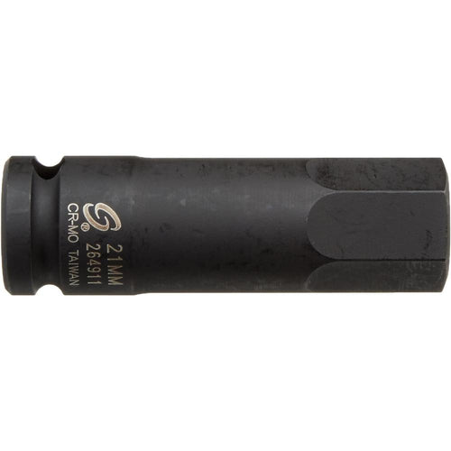 Sunex Tools 264911 1/2" Dr. 21mm Hex Impact Socket