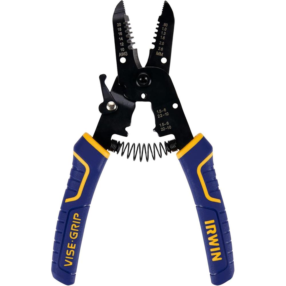 Irwin Tools Tools VISE-GRIP Wire Stripping Tool / Wire Cutter, 7-Inch (2078317)