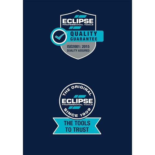 Eclipse Tools E11R Pince de serrage en C verrouillable avec coussinets réguliers, taille 11", capacité de mâchoire 3-1/8"