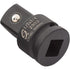 Sunex Tools 2302, 1/2 Inch Drive, 1/2" Female x 3/4" Male Impact Adapter, Cr-Mo Steel, Ball Detent, Tapered Square End, Meets ANSI Standards