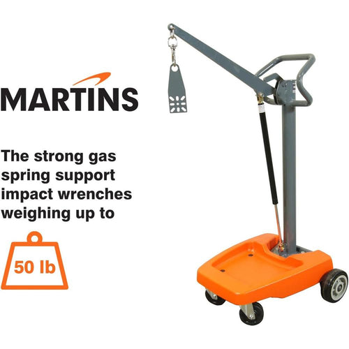 Martins Industries MMIWSS IMPACT BOOM - PORTE-CLÉ À IMPACT MOBILE, CAPACITÉ DE 50 LB