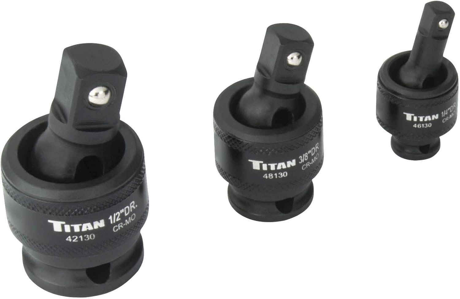 Titan Tools 40160 Impact Socket Universal Joint Set