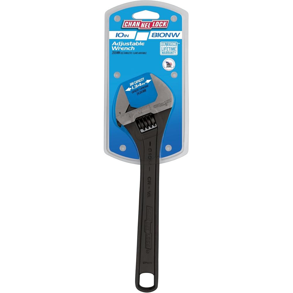 Channellock 810NW 10" Adj Wrench