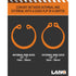 Lang Tools 1421 Internal/External Quick Switch Retaining Ring Pliers