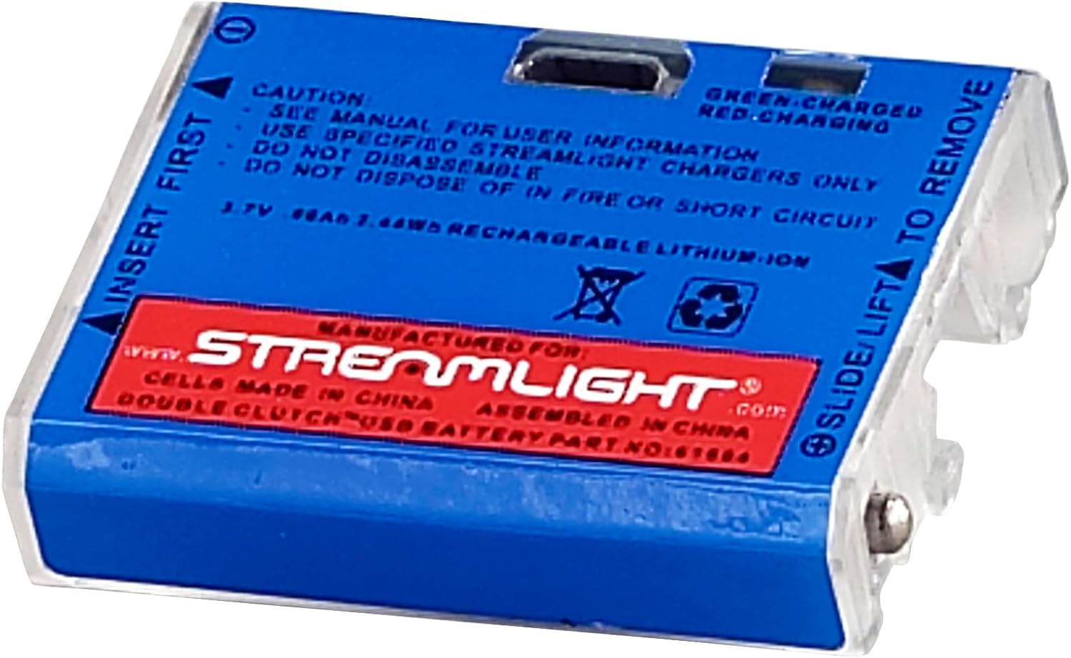 Streamlight 61604 Batterie lithium-polymère USB à double embrayage