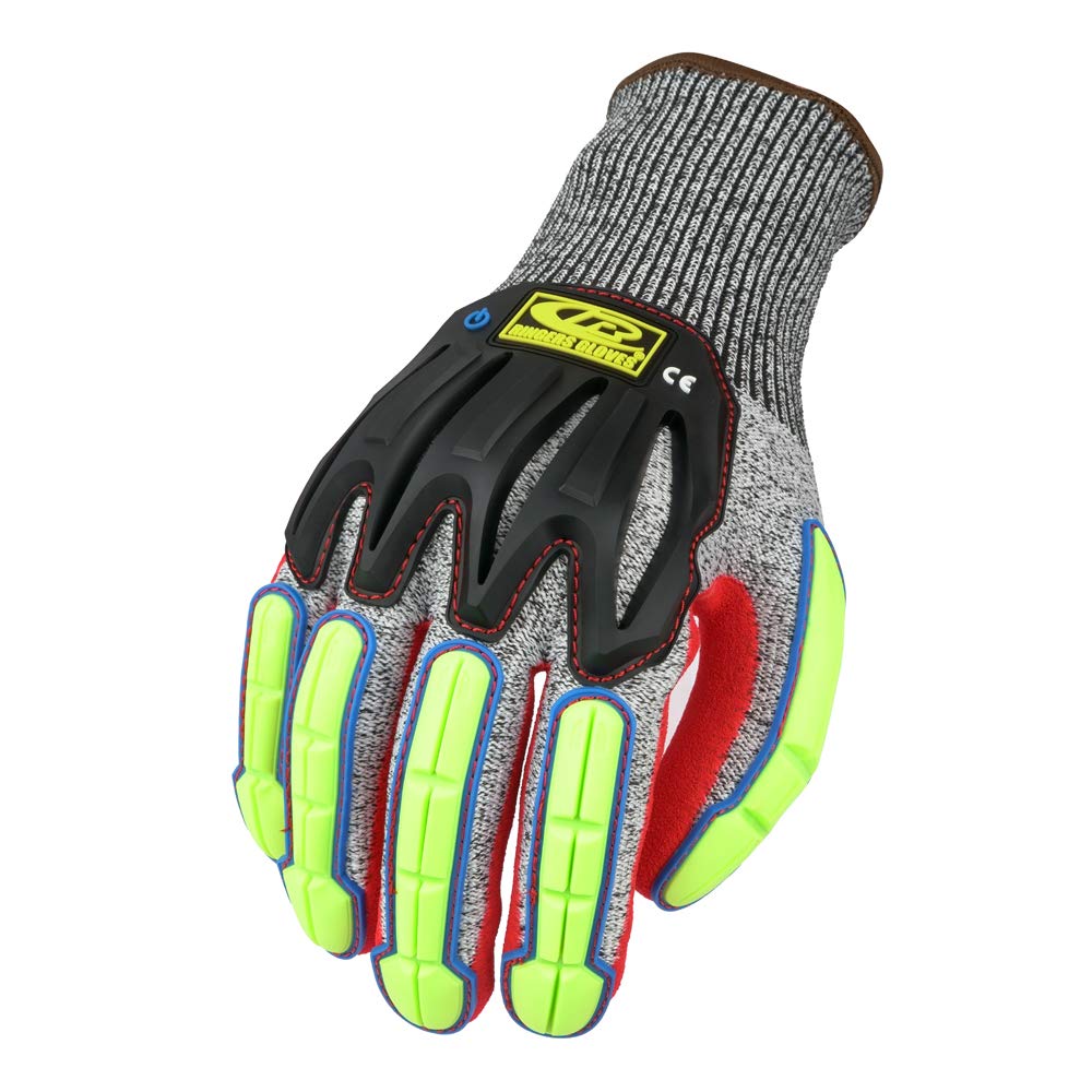 Ringers Gloves 065T-12 Nitrile Dipped Impact Protection Gloves - XX-Large