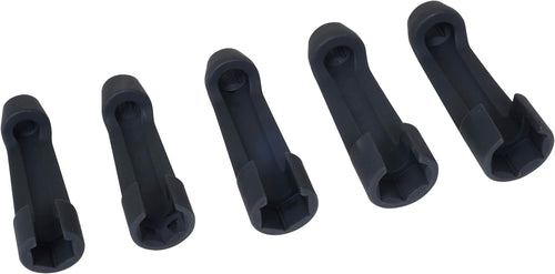 Lisle 12090 5pc Fuel Line Socket Set, 17, 19, 21, 22, 24mm