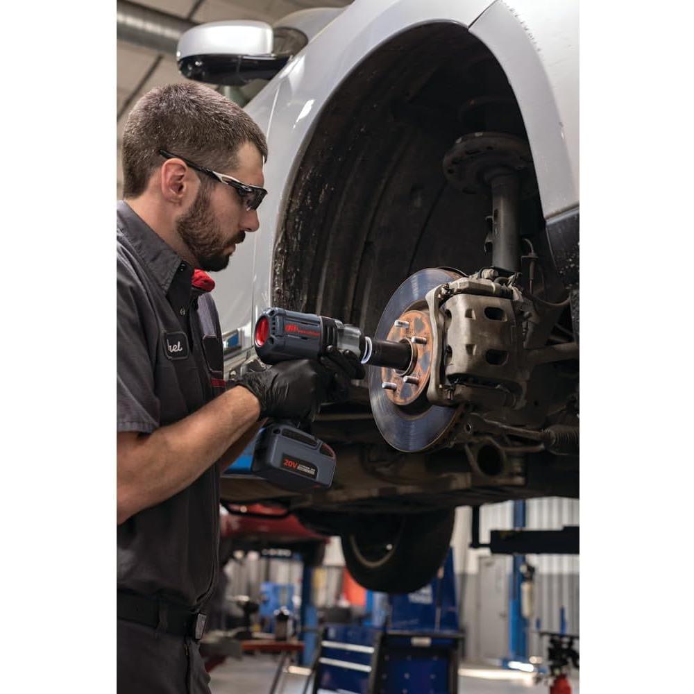 Ingersoll Rand W7152-K22 20V High Torque 1/2 Inch Drive Cordless Impact Wrench, 2 Battery Kit