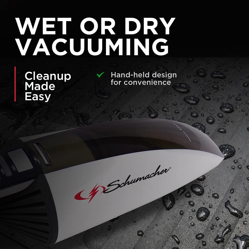Schumacher Electric SA874 12V Wet/Dry Car Vacuum