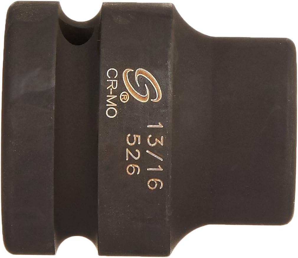 Sunex Tools 0526 1 in. Drive 13/16 in. Impact Socket