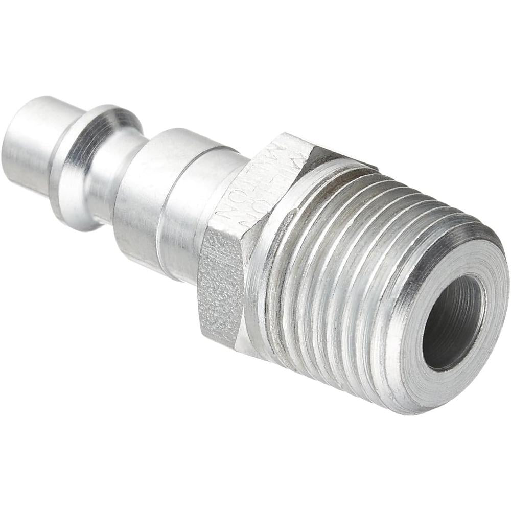 Milton Industries S-733 3/8" Male Plug M-Style, 2/Cd