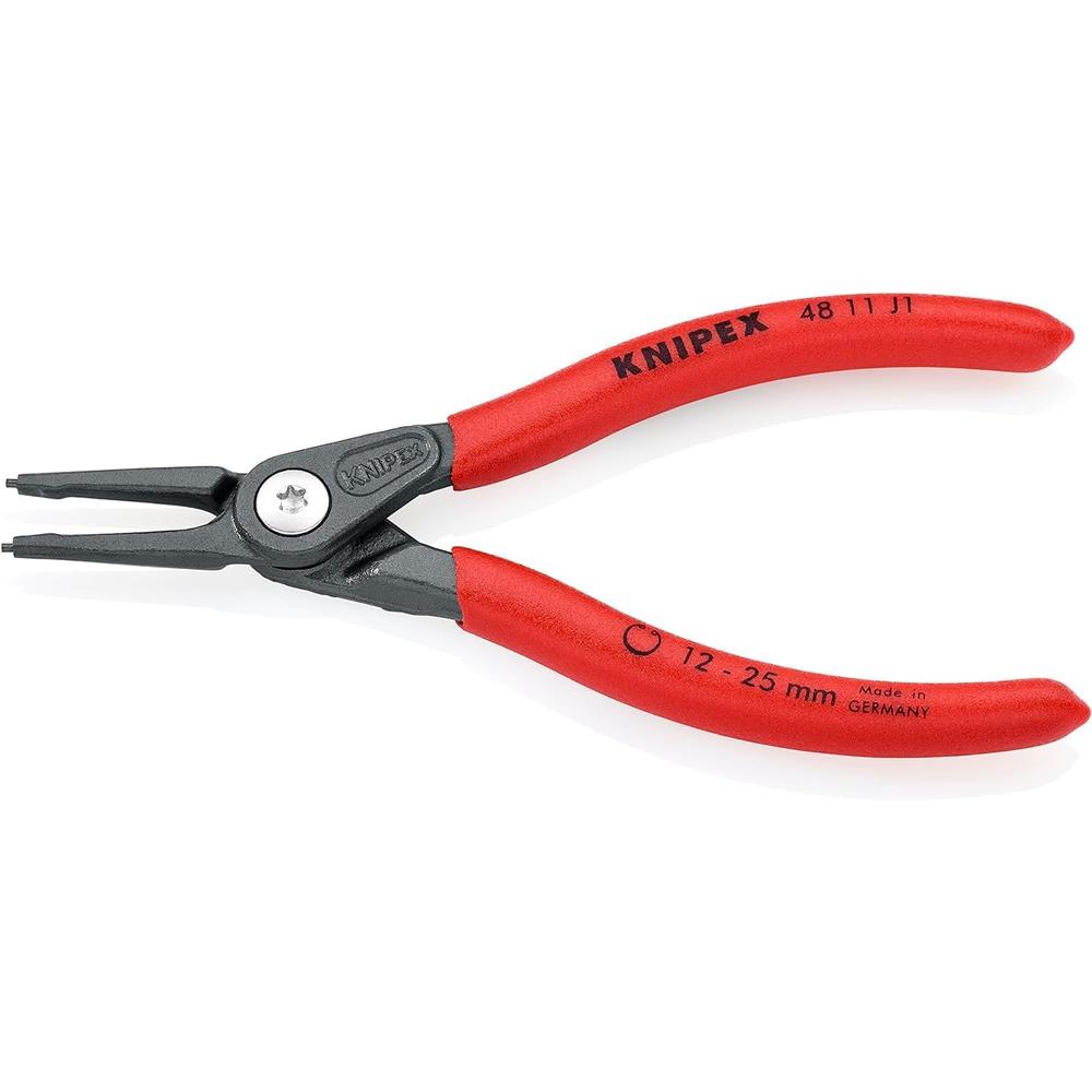 Knipex 48 11 J1 Precision Circlip Pliers-Internal Straight-Size 1
