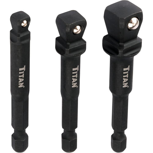 Titan Tools 49003 3 Pc. 2-3/4 In. Impact Wobble Socket Adapter