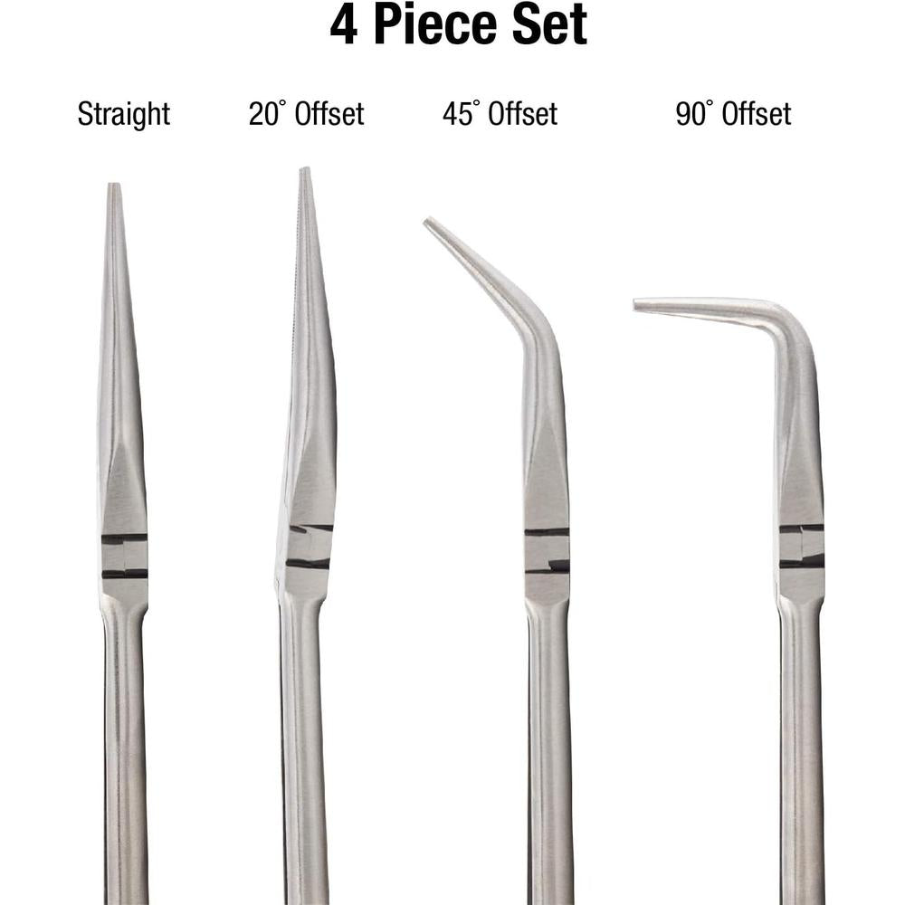 Sunex Tools 3706V 4 Pc 16" Long Reach Plier Set