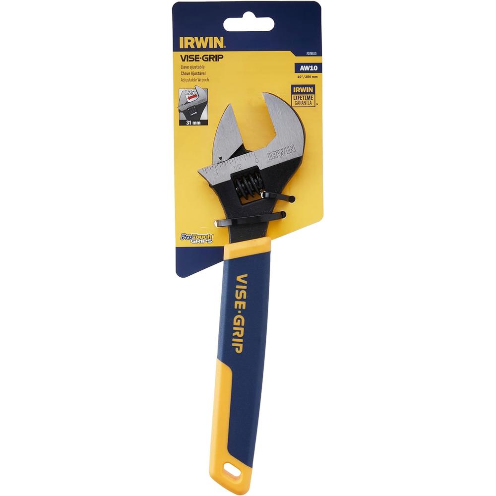 Irwin Tools 2078610 Vise-Grip 10" ADJ. WRENCH