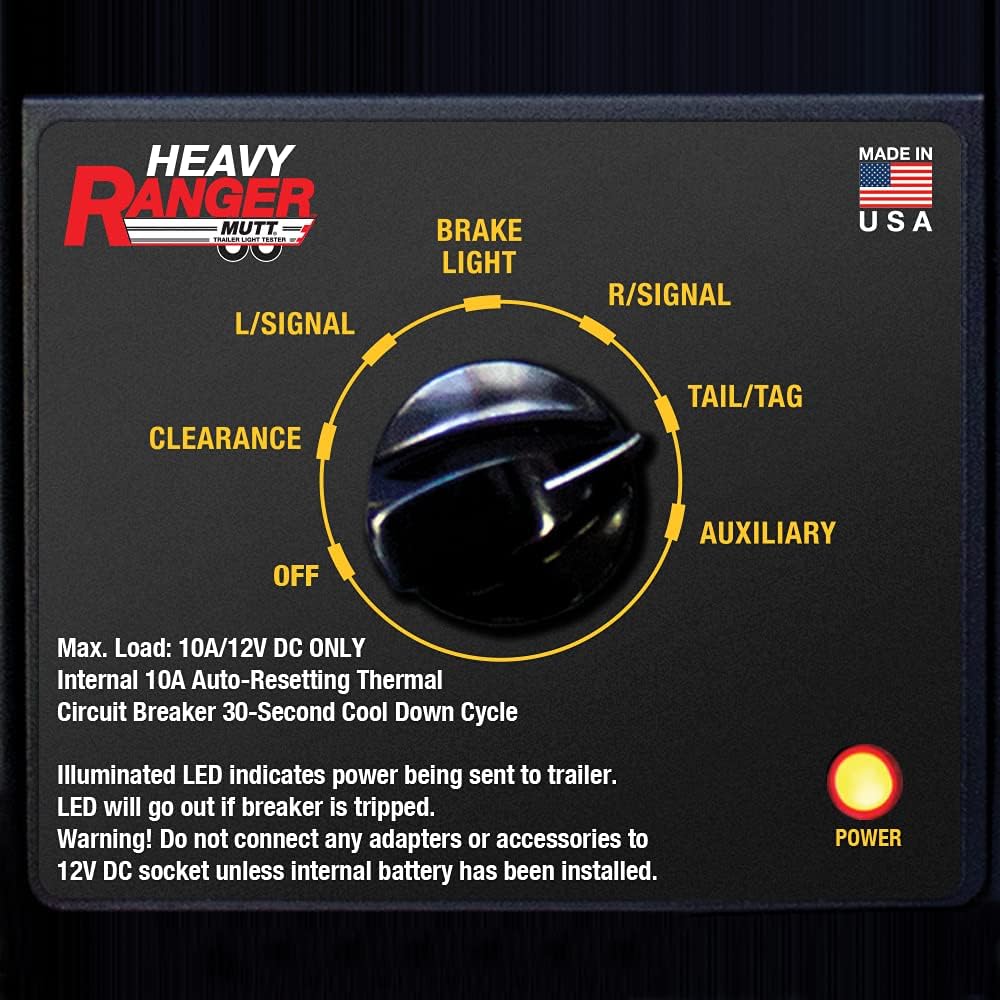 Testeur D'Éclairage De Remorque Navaris 9V – Kit LED Avec 2 Adaptateurs 7 Et 13 Broches – Pour Caravane, Camping-Car, Voiture