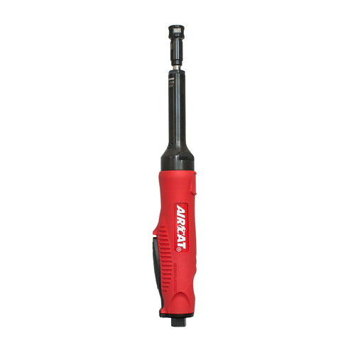 Aircat 6270 1.0 HP Composite Extended Straight Die Grinder, red and black composite housing on white background
