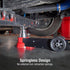 Sunex 6855 truck jack springless design with no external ram retraction springs