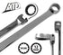 ATD Tools ATD-6510 wrench ends showing spline and 12-point box ends, 19mm size marking