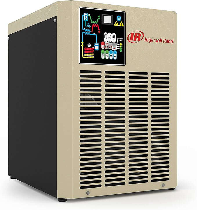 Ingersoll Rand DA255IN Non-Cycling Refrigerated Air Dryer 150 CFM front view with control panel
