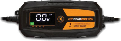 GearWrench GWBC030 6V/12V 3A Battery Charger and Maintainer - MPR Tools & Equipment