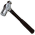 ATD Tools ATD-4039 24 oz Ball Pein Hammer with Fiberglass Handle, polished steel head - front angle view