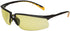 3M Privo 12263 Safety Glasses with Black Frame and Amber Anti-Fog Lens