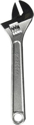 ATD Tools 427 8-Inch Adjustable Wrench, tempered vanadium steel with black industrial finish, 8"-200mm stamped handle