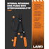 Lang Tools 1485 Pince pour anneau de retenue interne robuste