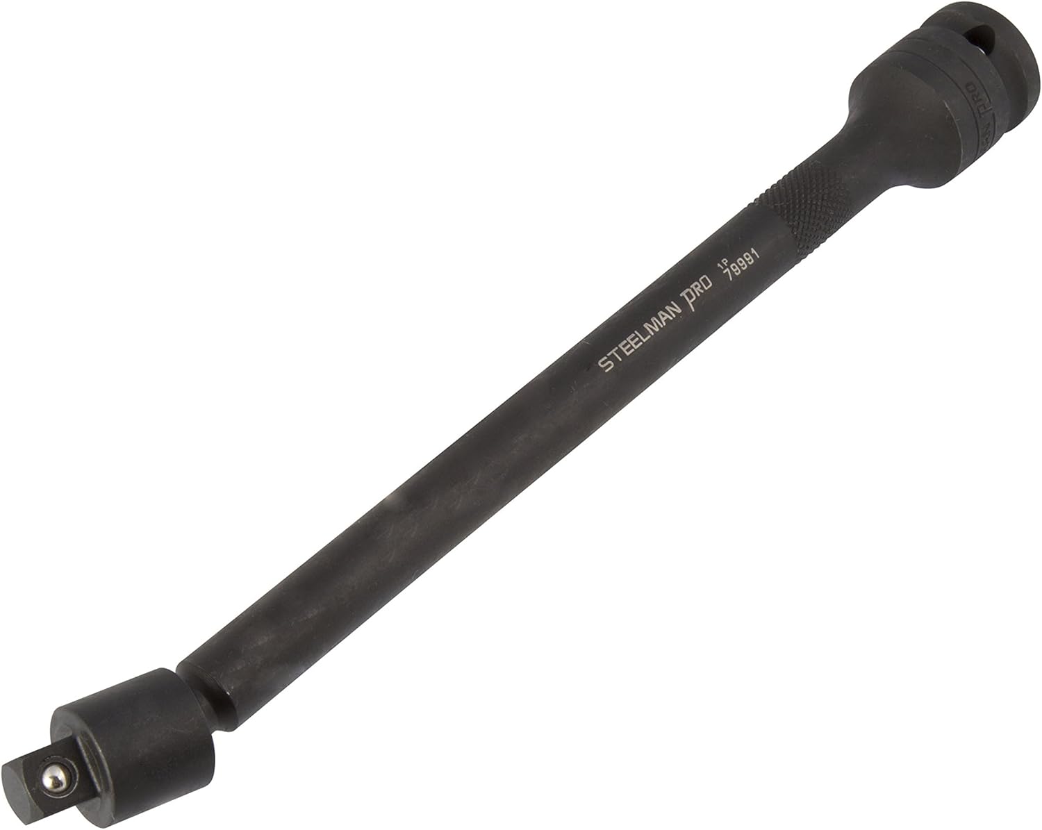 Steelman Pro 79991 Entraînement 1/2", extension à impact pivotant sans broche 3/8", 9"