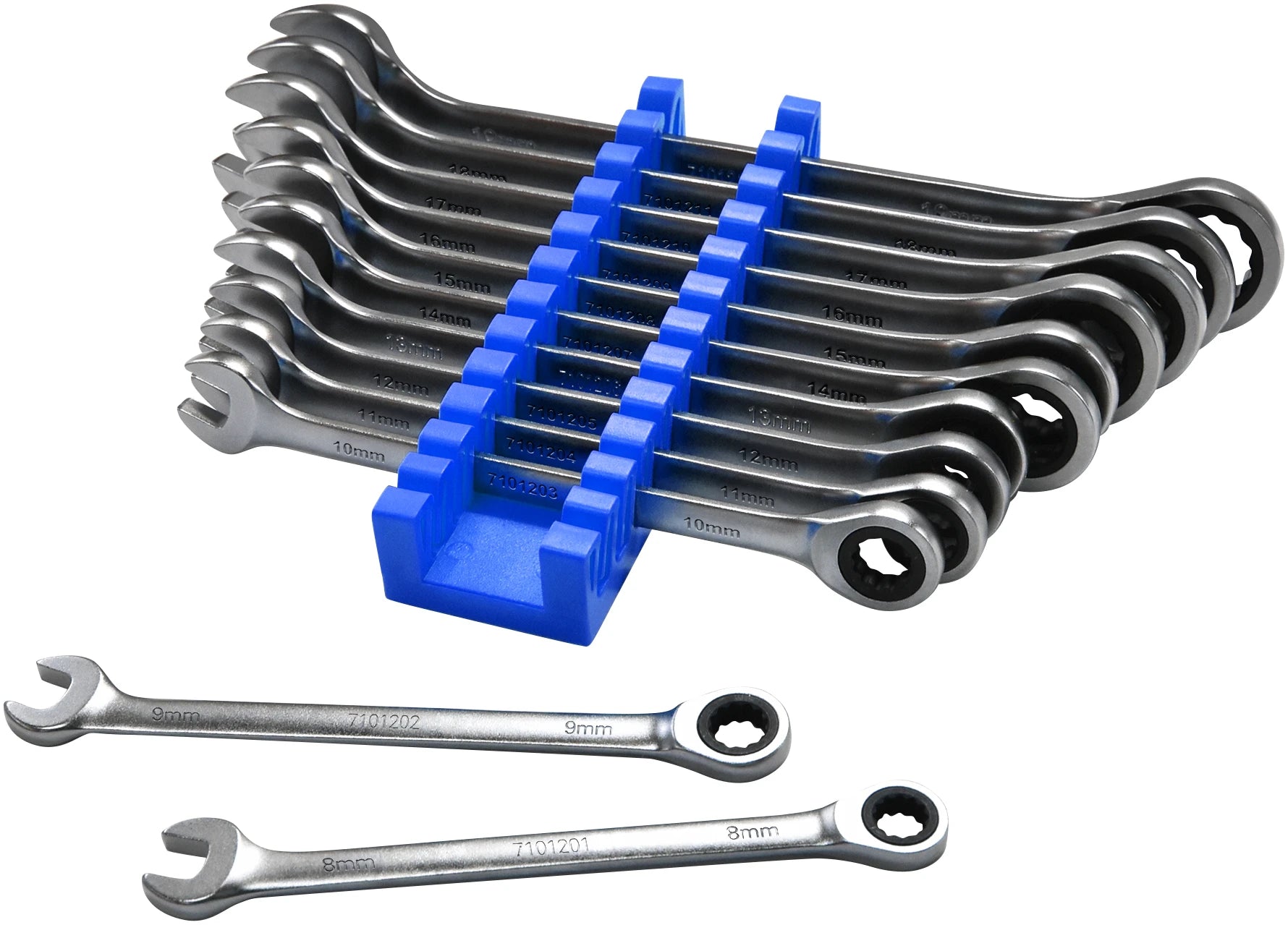 Astro Pneumatic 71012 Razor 12pc Super-Thin Ratcheting Wrench Set 8-19mm