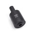 Astro Pneumatic 71021L 21mm Thin Wall Lug Nut Drum Impact Socket - angled bottom view showing hex opening