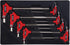 Sunex Tools 9858M 8 pc. T Handle, Hex, Metric Hex Key Set