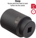 Sunex Tools 252D 1/2" Drive 1-5/8" Deep Impact Socket