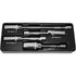 Astro Pneumatic 94404 4-PC 3/8" DR. 6 PT. MAGNETIC SPARK PLUG UNIVERSAL EXTENSION SOCKET SET, 9/16" X 6", 5/8" (16MM) X 6", 5/8" (16MM) X 10", 13/16" X 6"