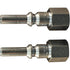 Milton Industries S-792 1/4" FNPT L Style Plug - Pack of 2