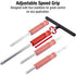Sunex Tools 9727 2 Piece 1/4" And 3/8" Dr Adj T-Handle Speed Wrench Set