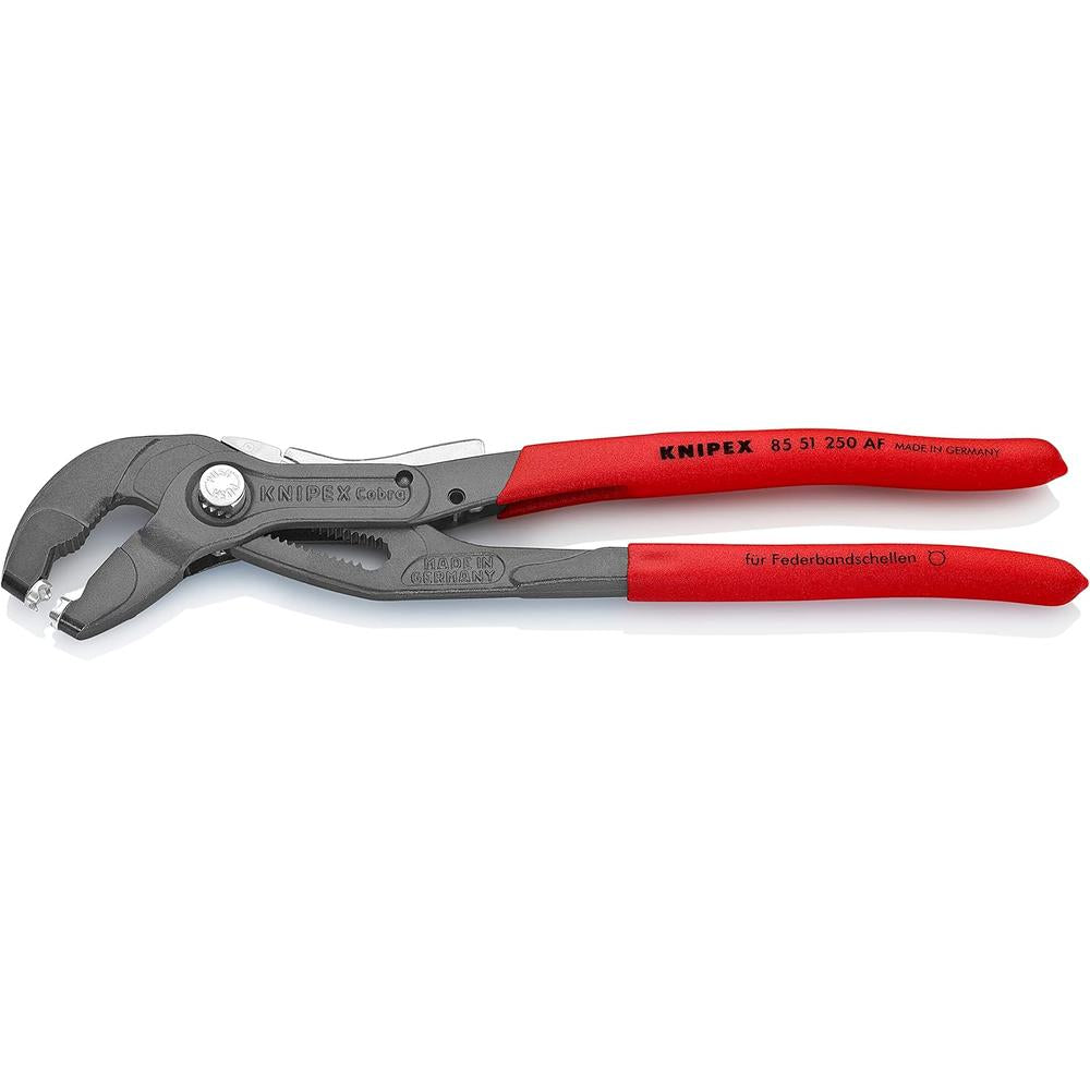 Knipex 85 51 250 AF Spring Hose Clamp Pliers W/ Locking Device