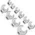 Titan Tools 17678 8pc 1/2" Drive Metric Jumbo Crowfoot Wrench Set