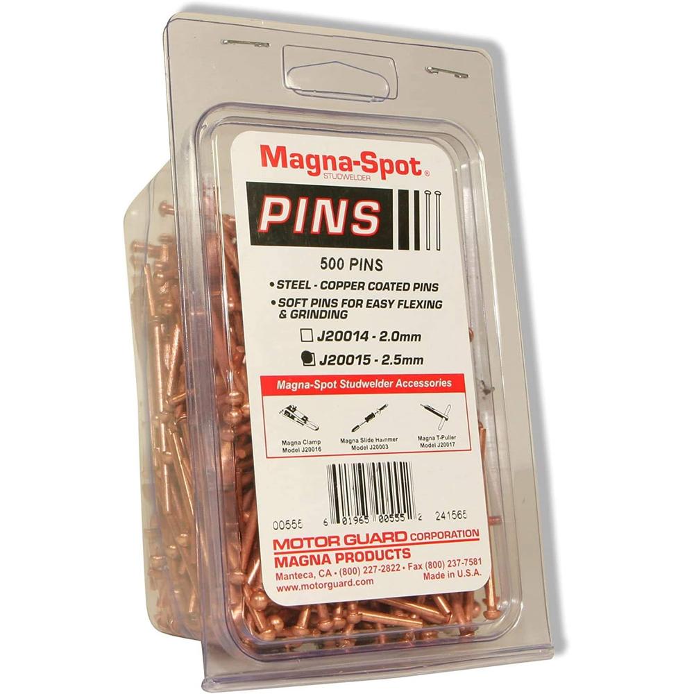 Motor Guard J20015 Magna Draw Pins. 2.5mm. 500-Pack