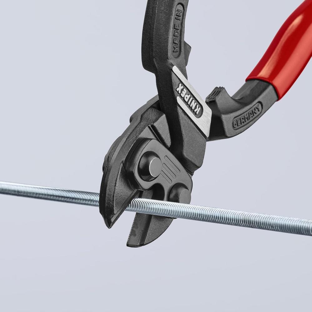 Knipex 71 01 250 10" CO-BOLT XL COMPACT BOLT CUTTER WITH STRAIGHT BLADES, CAP. 4.2MM