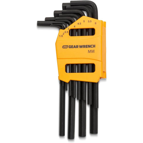 GearWrench 83503 Jeu de 13 clés hexagonales métriques à bras long