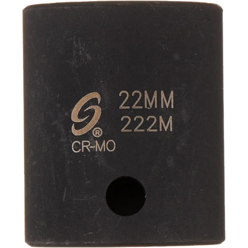 Sunex Tools 222M 1/2 in. Drive 22-mm Impact Socket