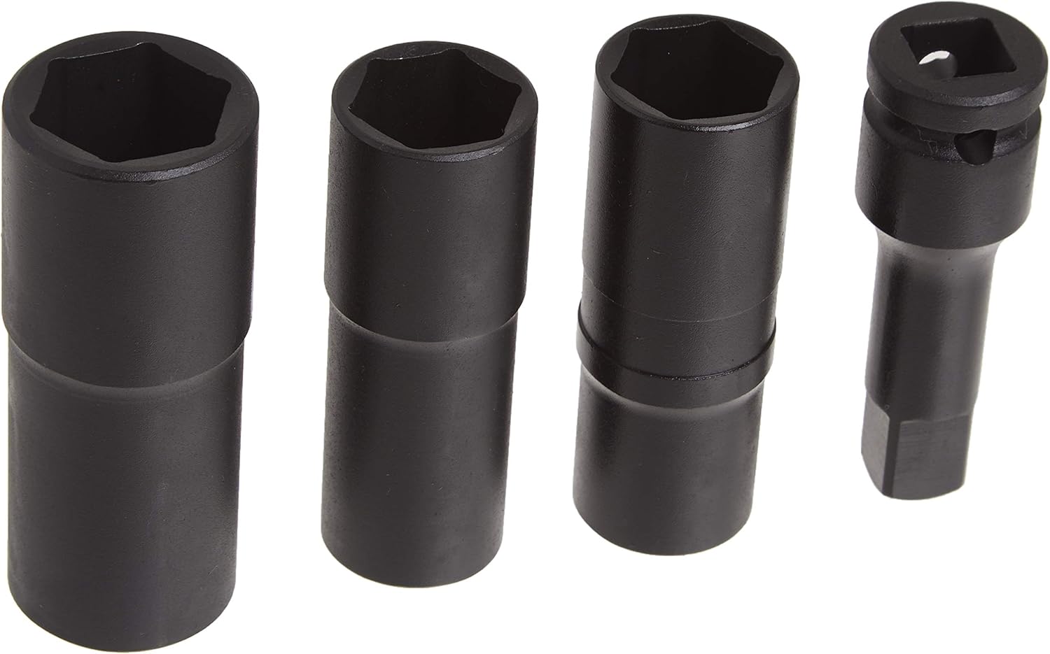 Sunex Tools 2724 1/2 in. Drive Deep Thin Wall Flip Socket Set, 4 pieces