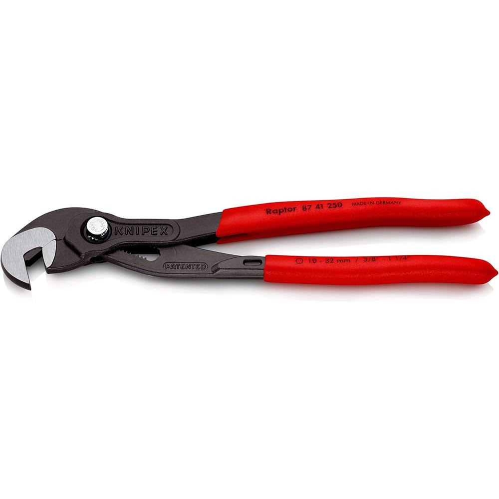 KNIPEX Tools - Raptor Multiple Slip Joint Pliers 87 41 250-10 in
