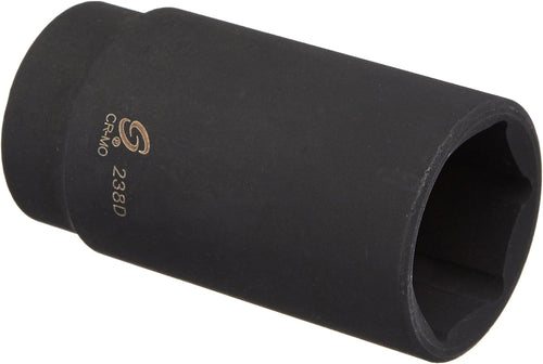 Sunex Tools 238d 1/2" Drive 1-3/16" Deep Impact Socket