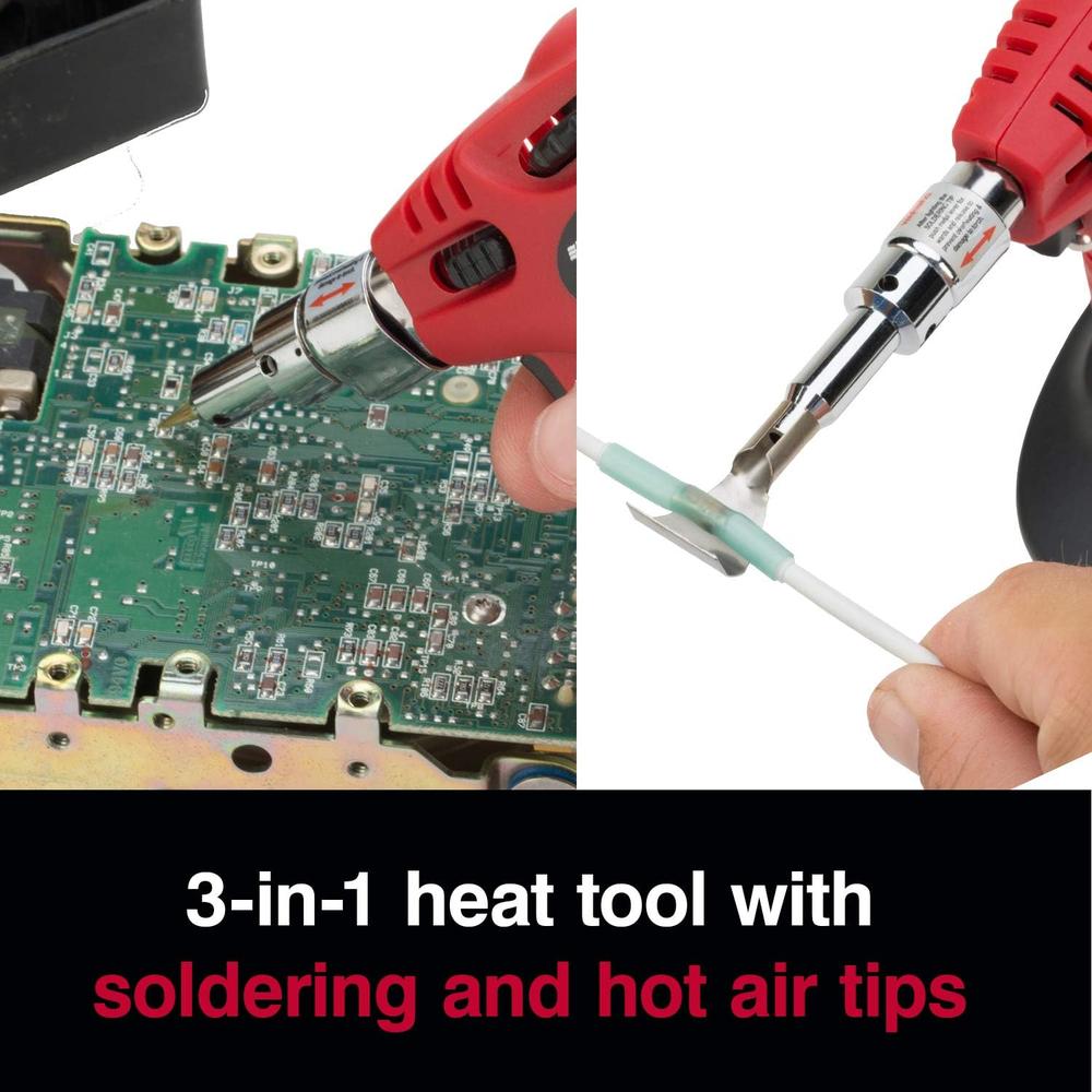 Master Appliance MT-76 TRIGGERTORCH, 3 IN 1, WITH SOLDERING & HOT AIR TIPS