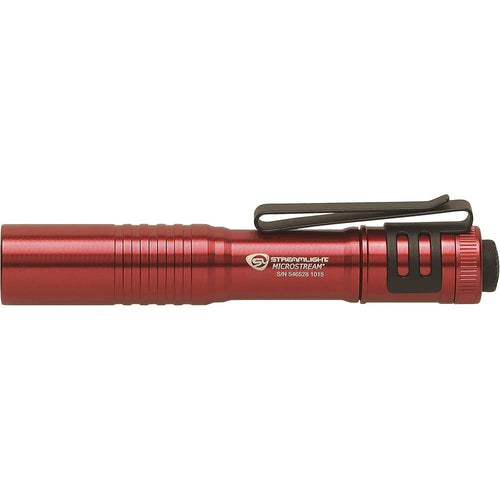 Streamlight 66323 MicroStream Lampe de poche ultra-compacte en aluminium avec pile alcaline AAA - 45 lumens