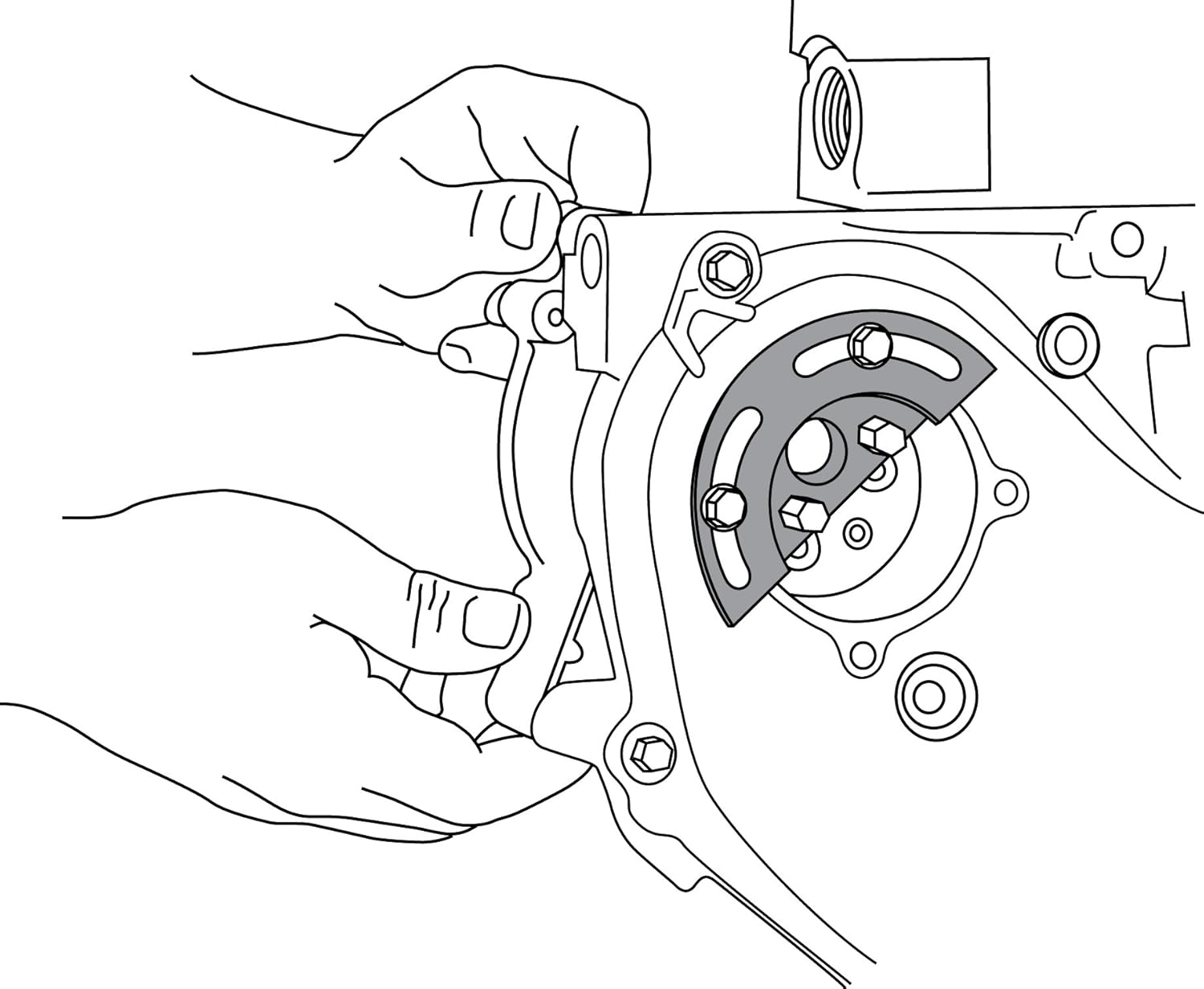 Lisle 13800 Water Pump Sprocket Holder Ecotec